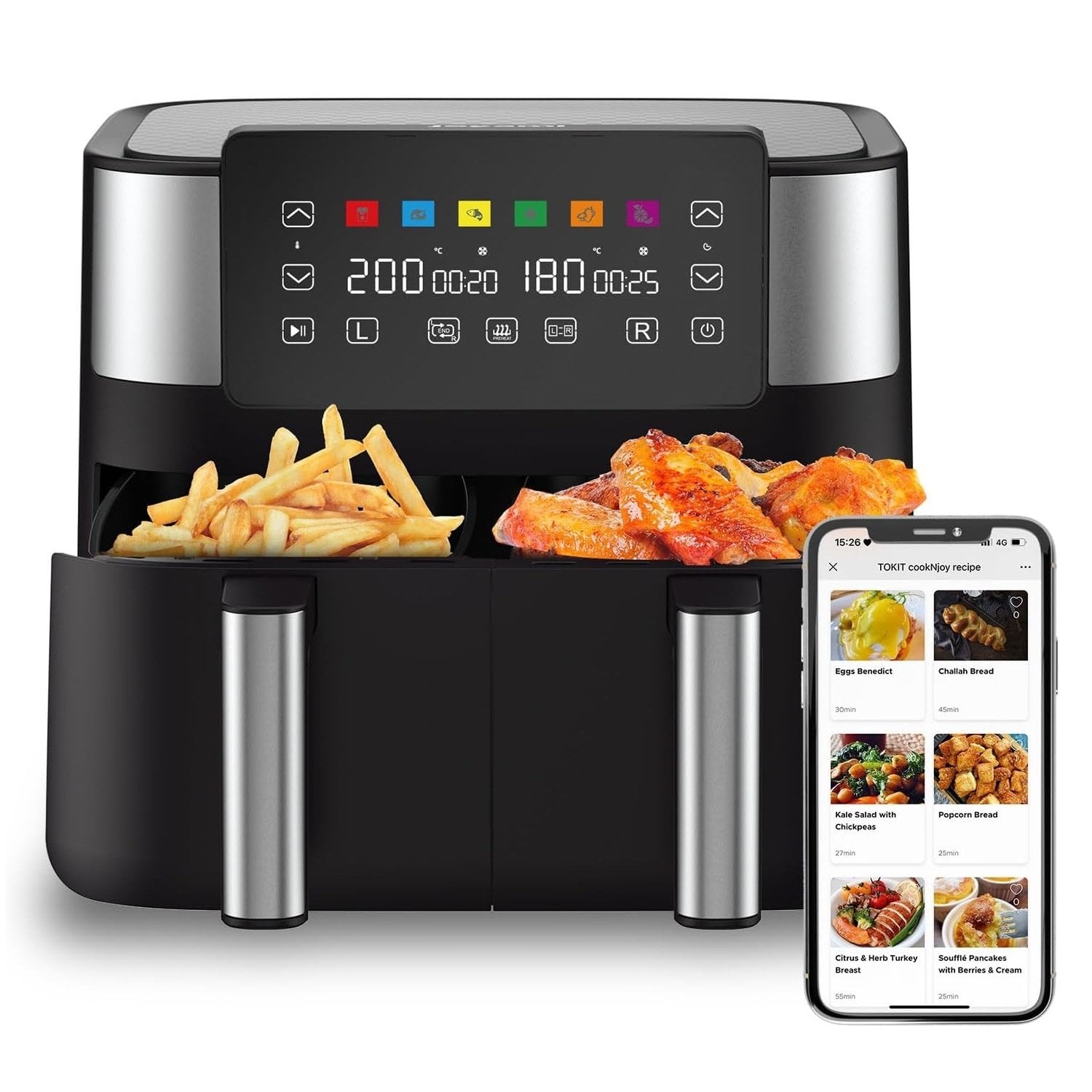Xiaomi Joyami Heißluftfritteuse 7,6 Liter
