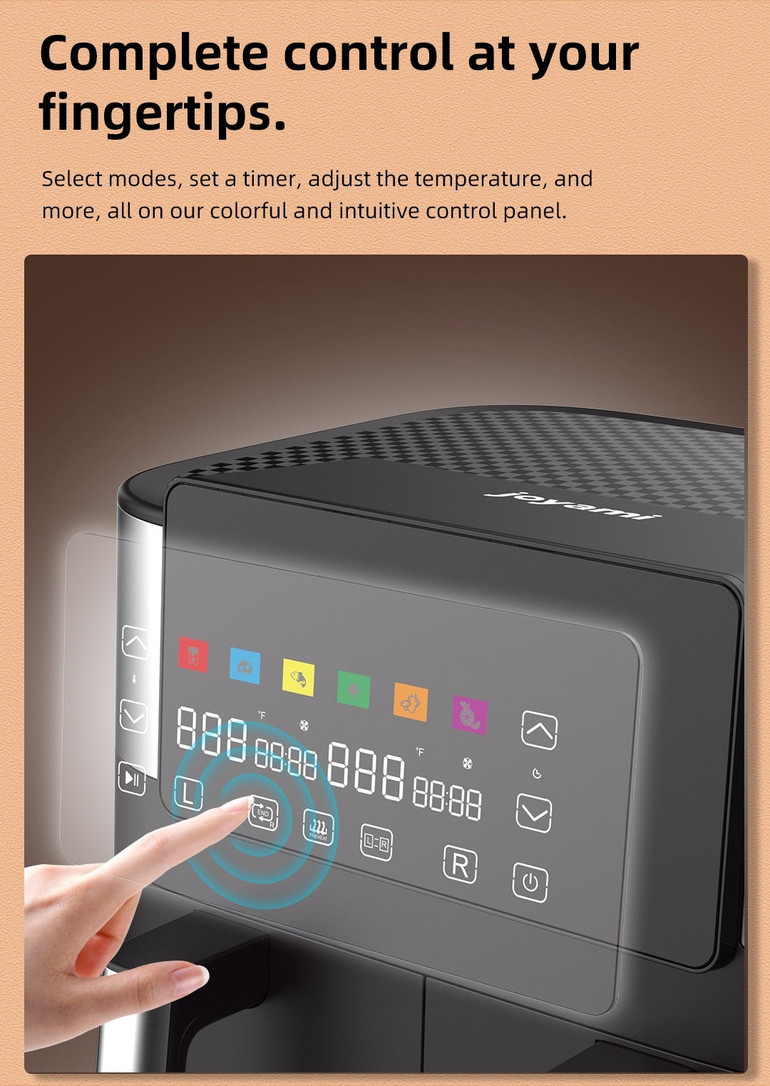 Xiaomi Joyami Heißluftfritteuse 7,6 Liter