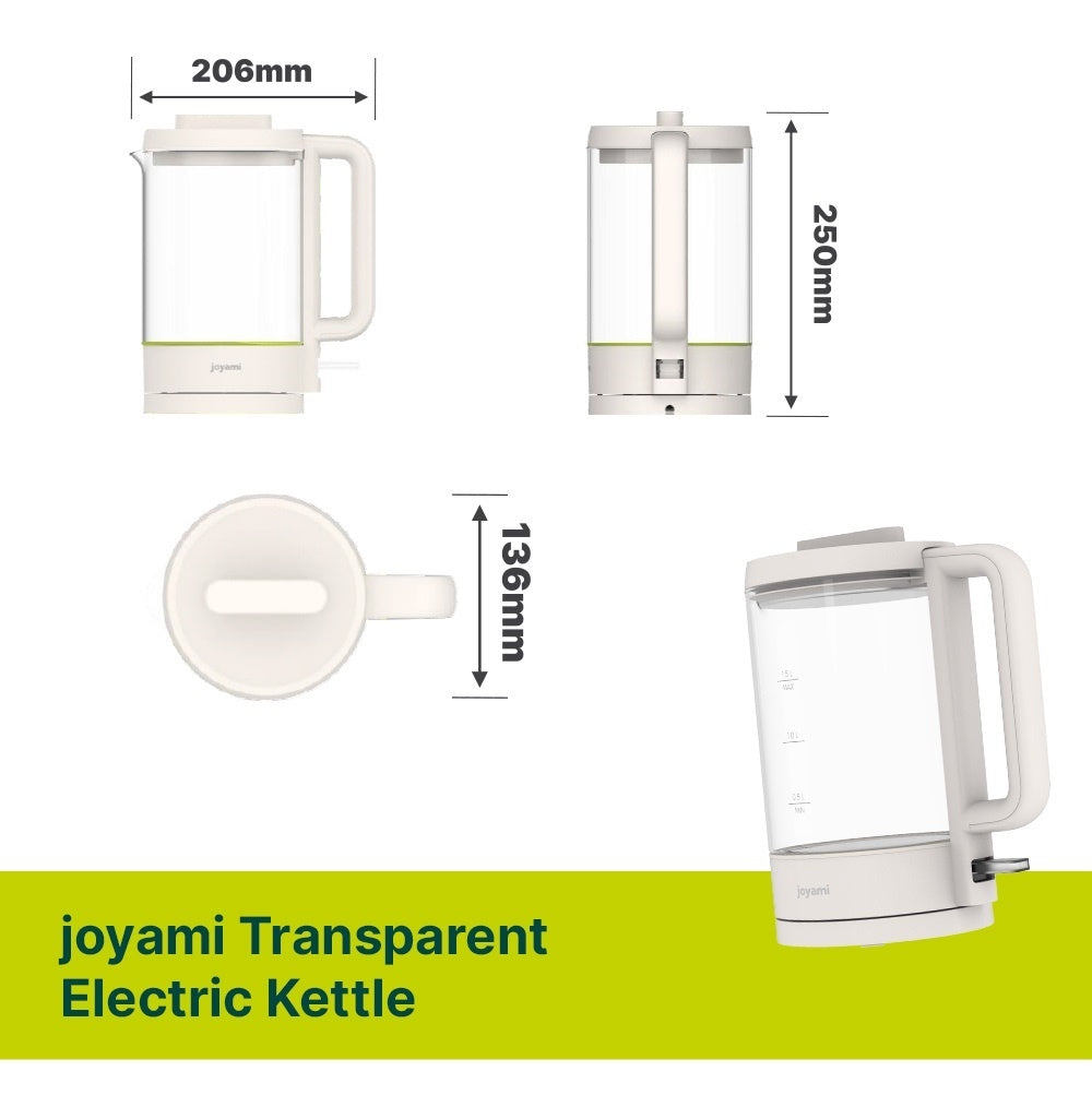 Xiaomi Joyami Transparenter Elektrischer Wasserkocher