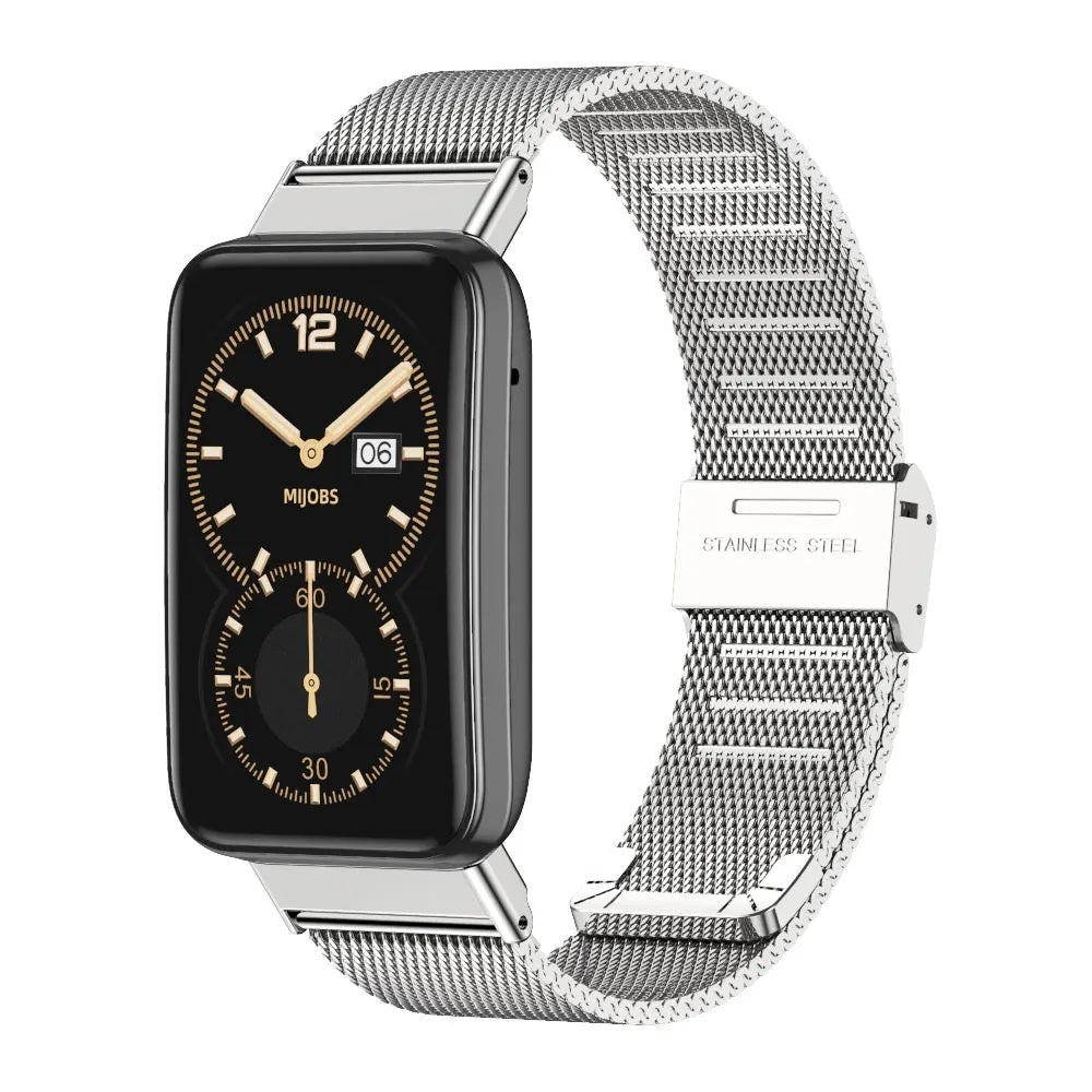 Bracelet milanais en métal pour Xiaomi Mi Band 7 Pro