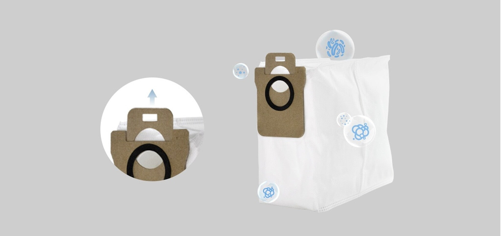 Xiaomi Mi Robot Vacuum-Mop 2 Ultra Disposable Bag 5er-Pack