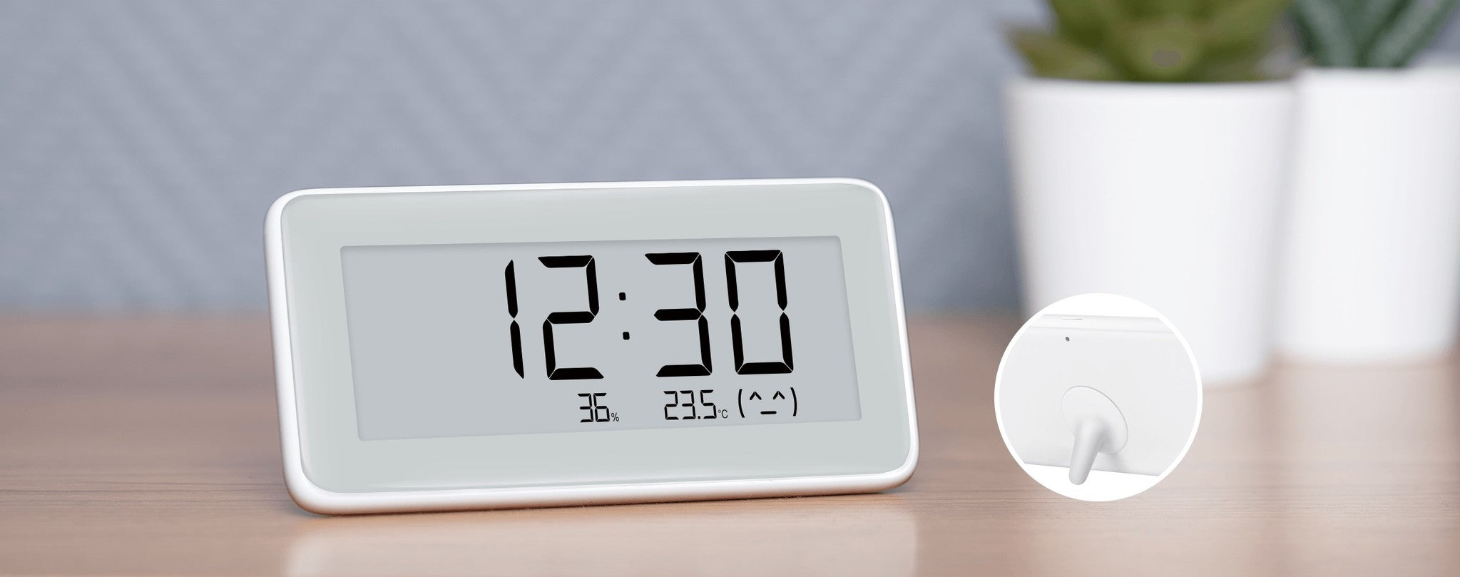 Xiaomi Mi Temperatur- und Feuchtigkeitsmonitor Uhr