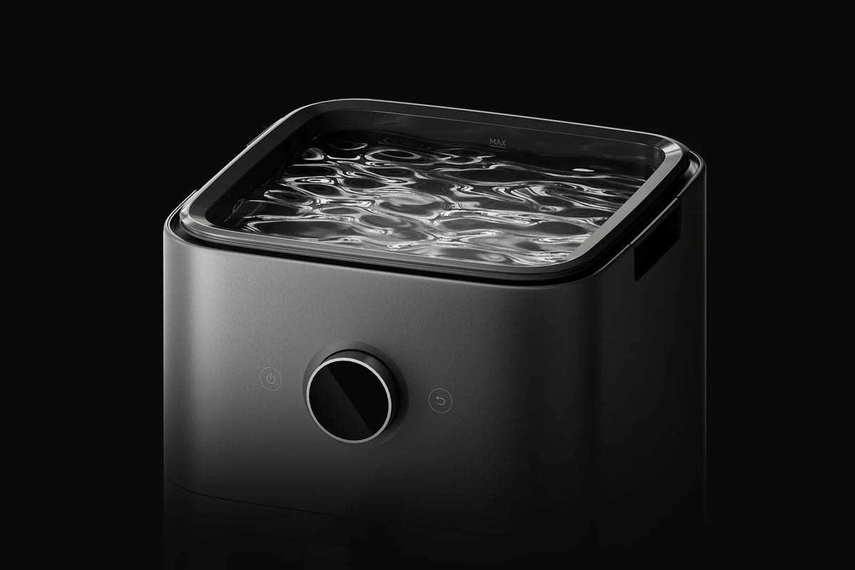 Watertank van 1,5 liter bovenop de Xiaomi Mijia Smart Steam Air Fryer 7L