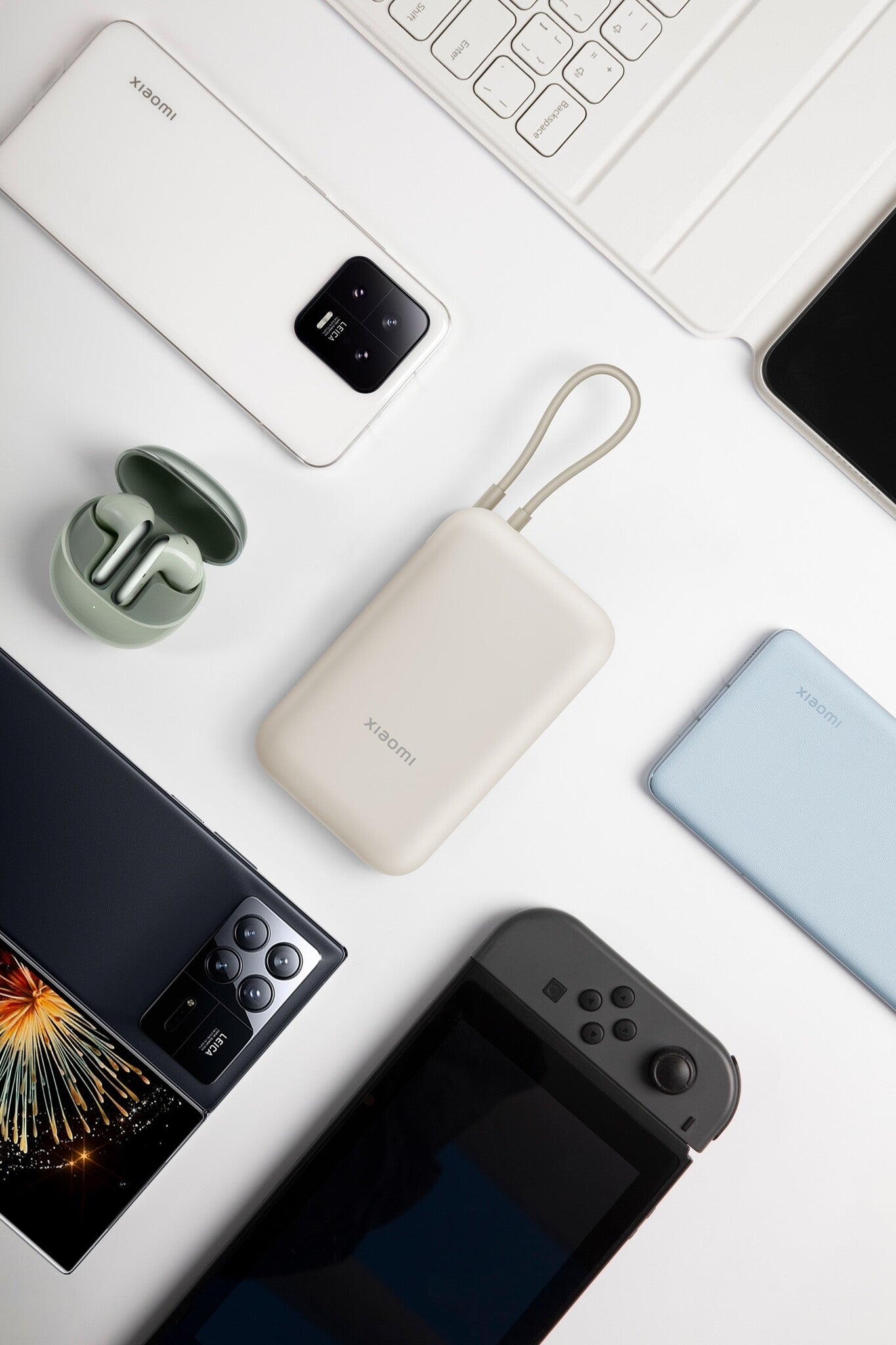 Xiaomi Power Bank 10000mAh (Integrated Cable)