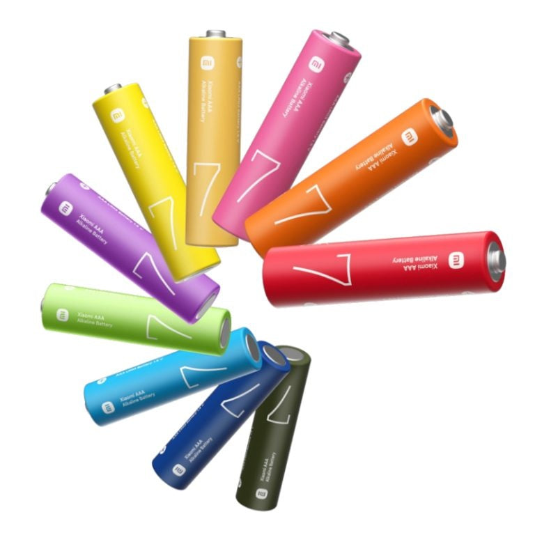 Piles Xiaomi Rainbow AAA (10 pièces)