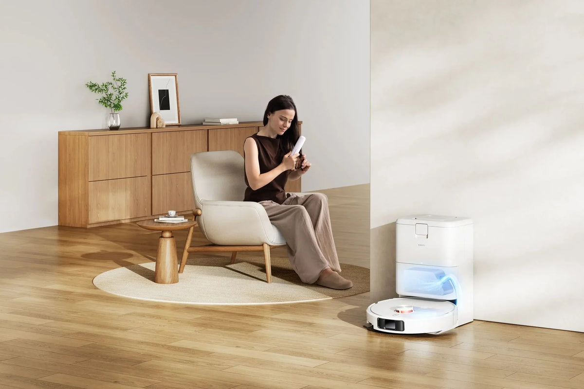 Xiaomi Robot Vacuum H50 Pro in het station met schoonwatertank