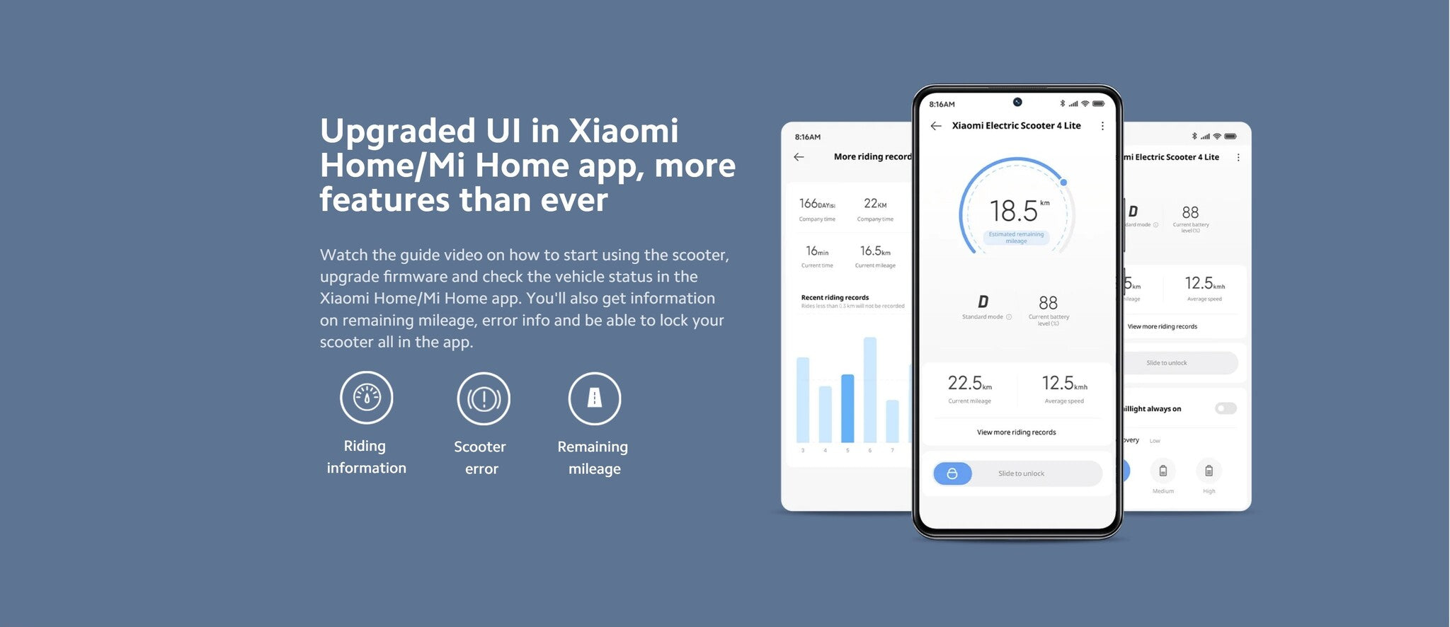 Xiaomi Electric Scooter 4 Lite europäische Version