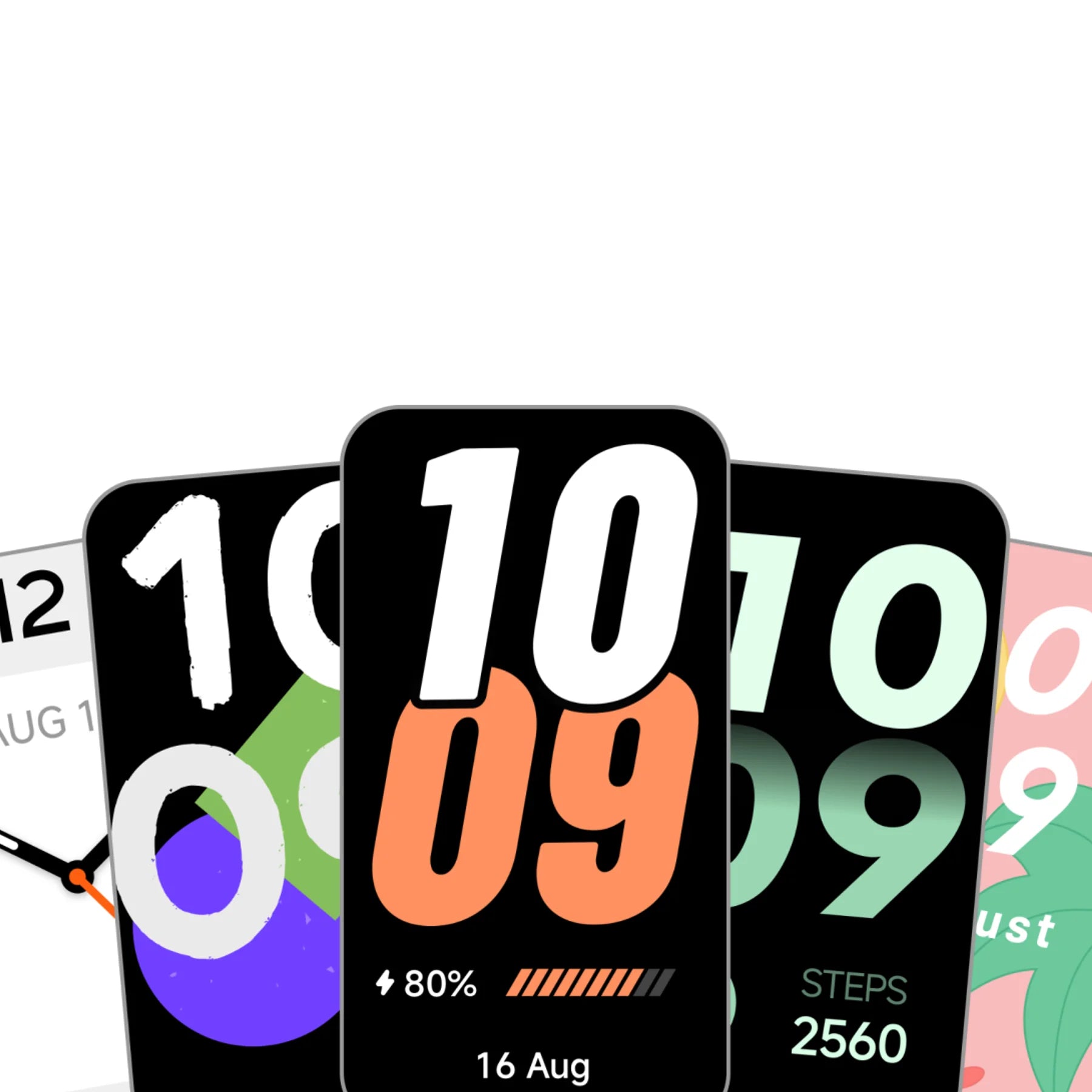 Waaier van wijzerplaten voor de Xiaomi Smart Band 11 Active