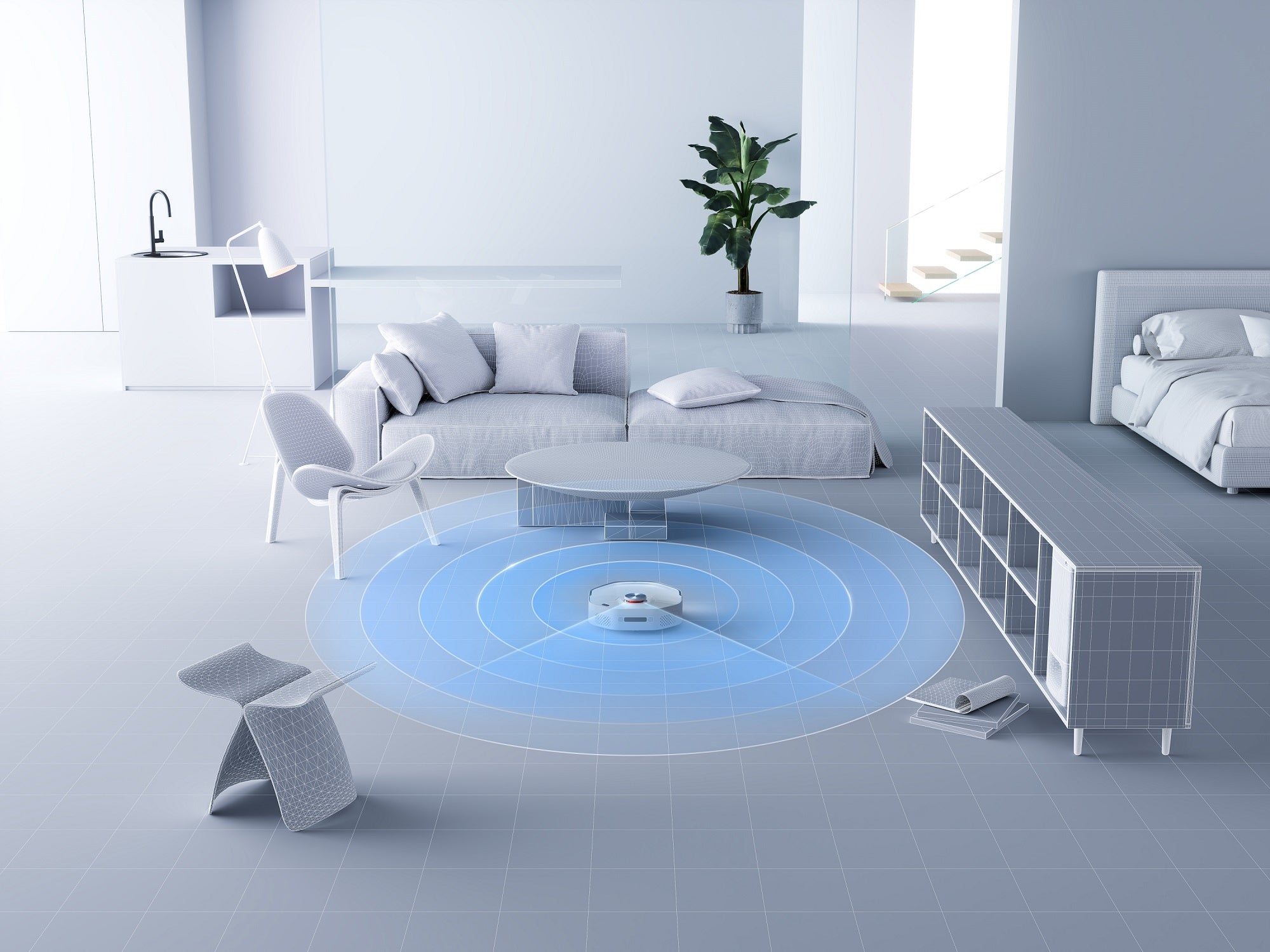 Xiaomi Smartmi VortexWave Robot Vacuum Cleaner