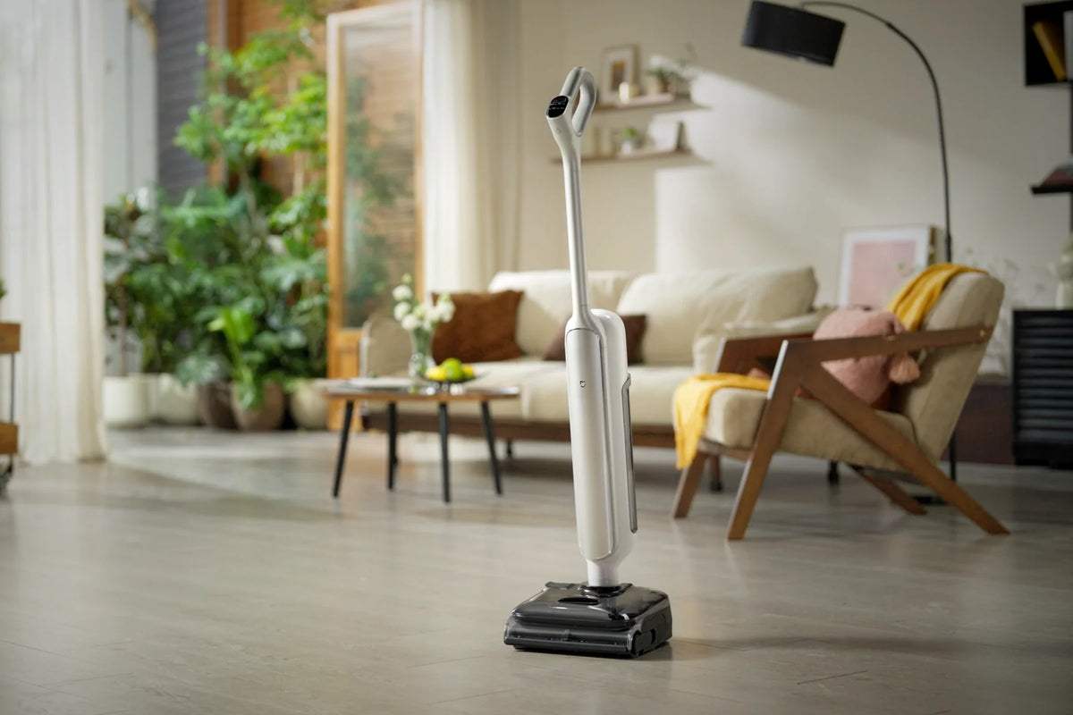Xiaomi Truclean 5 Pro in een zonnige woonkamer