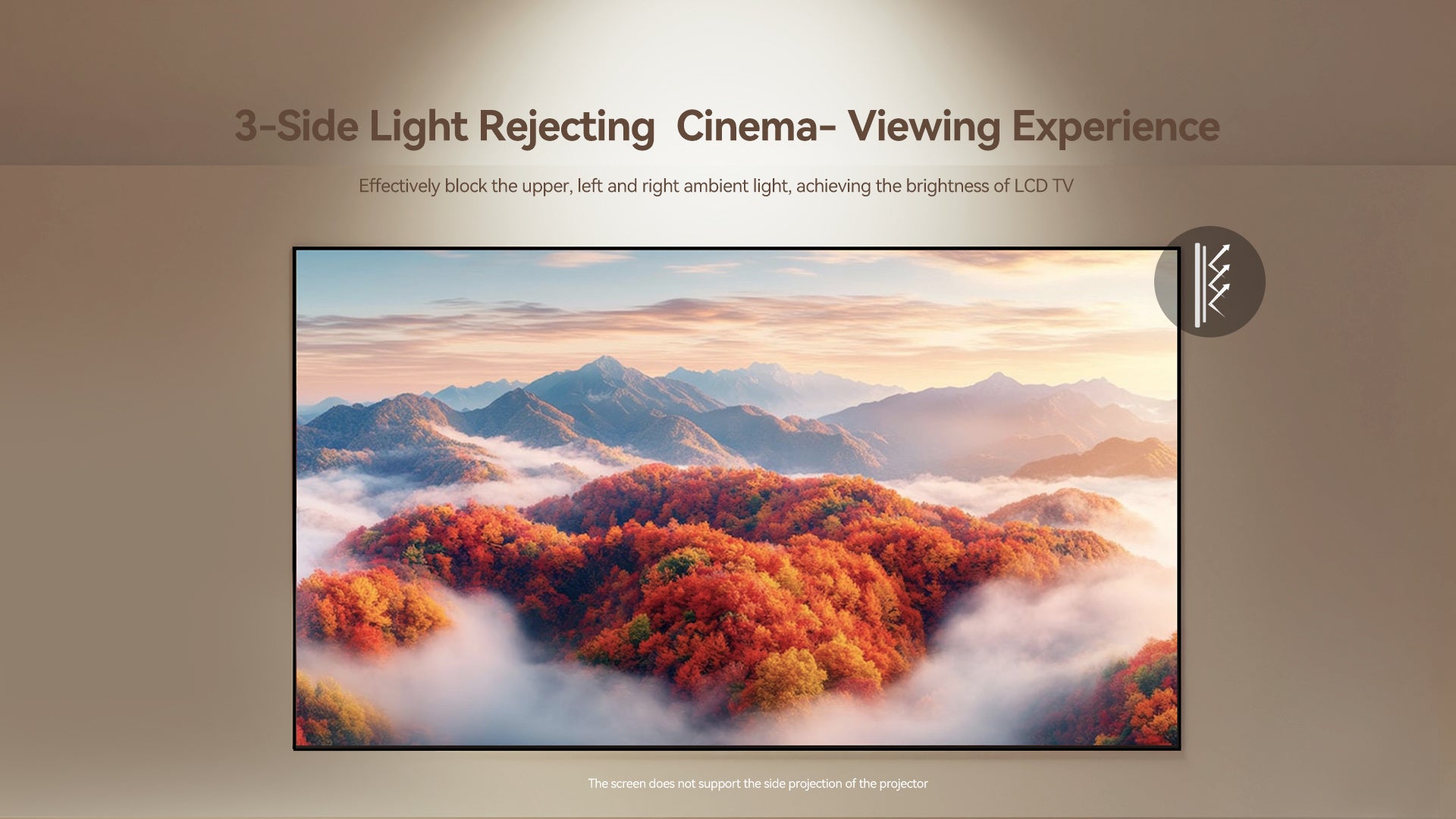 Xiaomi Wanbo Fresnel ALR Projection Screen