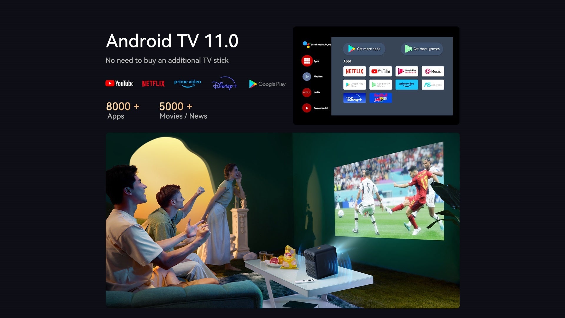Projecteur Xiaomi Wanbo Mozart 1 Pro