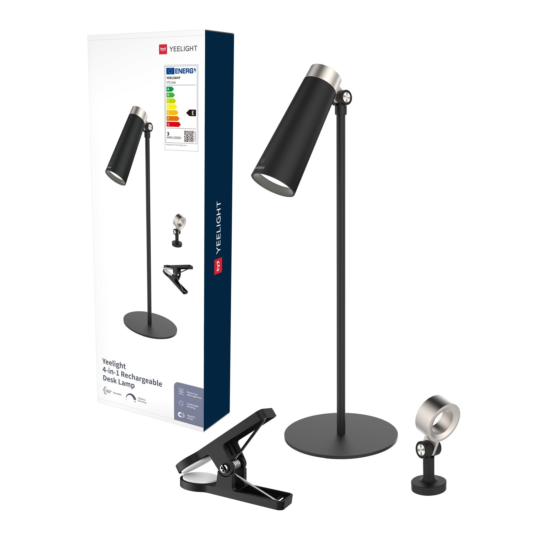 Xiaomi Yeelight 4-in-1 Rechargeable Desk Lamp