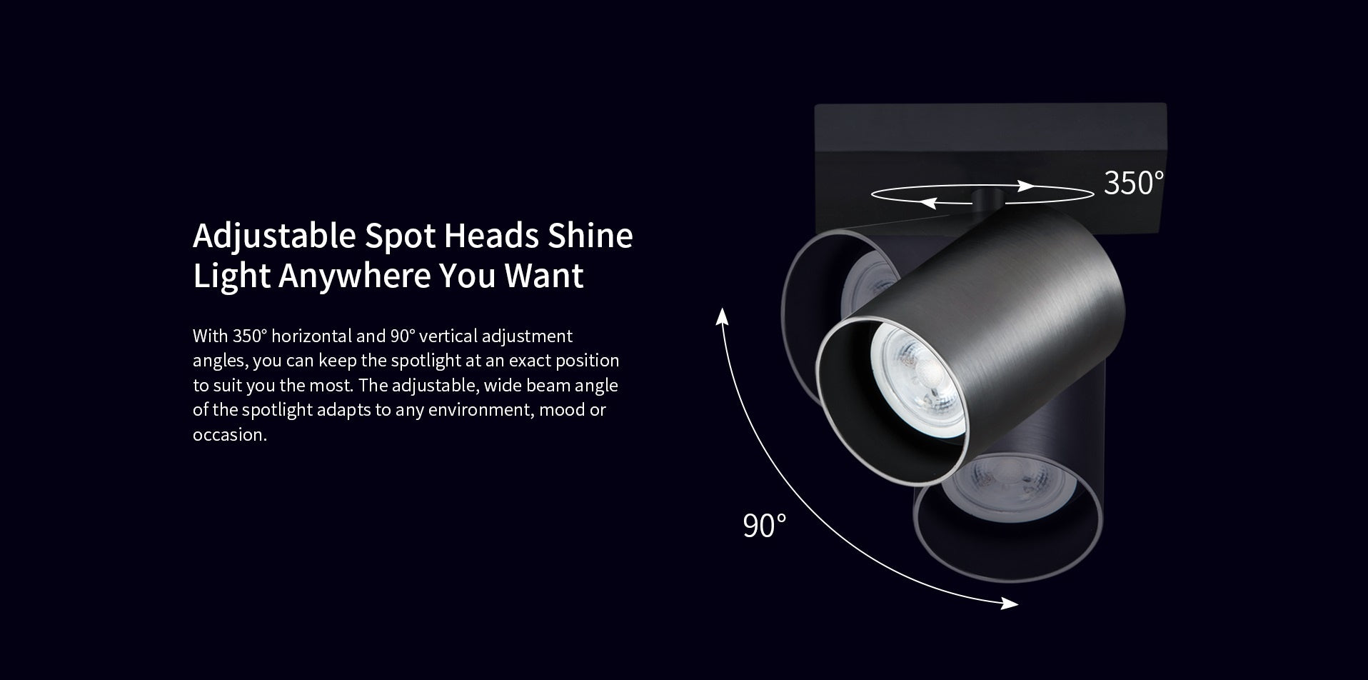 Xiaomi Yeelight Smart Build-On Spotlight Color