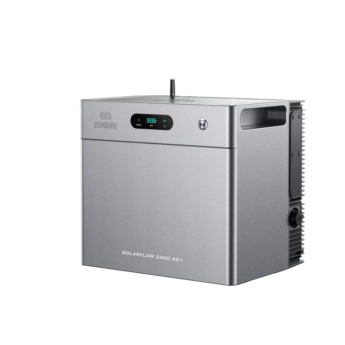 Rechterzijde van de Zendure SolarFlow 2400 AC+