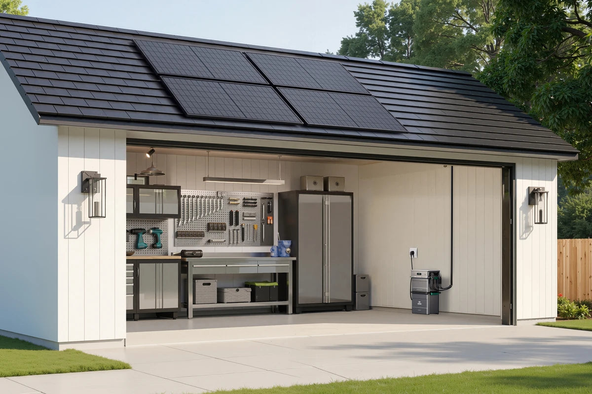 Zendure SolarFlow 800 Pro 2 geïnstalleerd in de garage